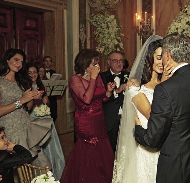 George Clooney and Amal Alamuddin Wedding Pictures